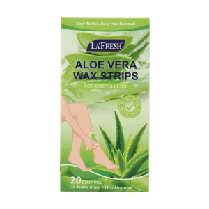 LAFRESH Aloe vera  Wax Strips 20 pcs.