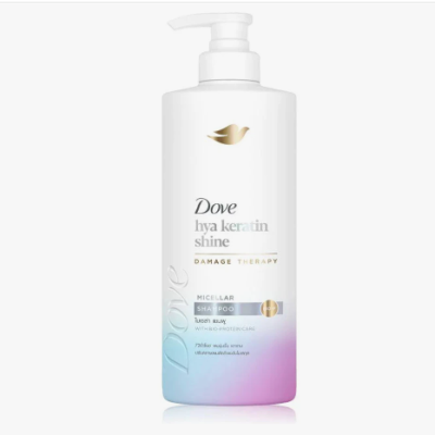Dove Shampoo Hya Keratin Shine Micellar 360 ml