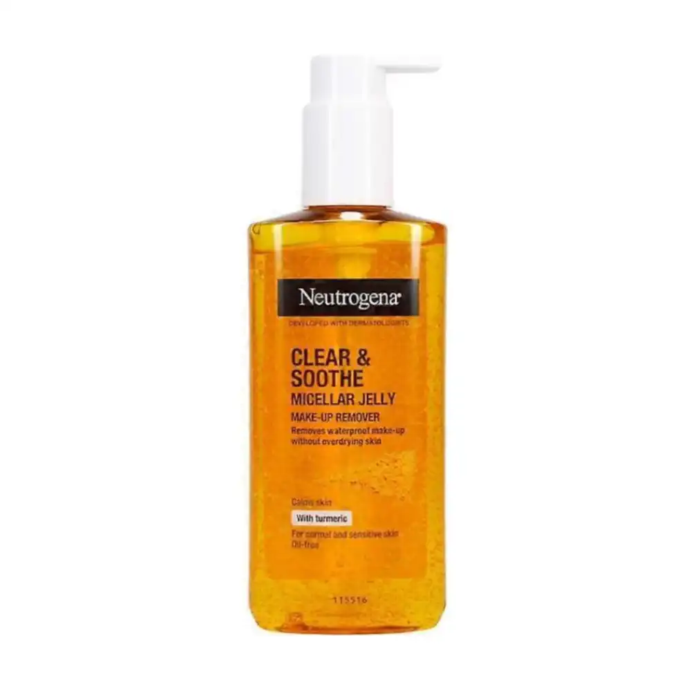 Neutrogena Makeup Remover Clear & Soothe, Micellar Jelly 200ml