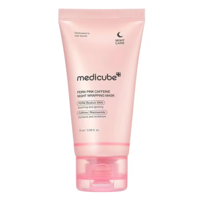 medicube PDRN Pink Caffeine Night Wrapping Mask