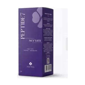 Norina Peptide 7 Serum for Enhanced Skin Radiance, Smoothness & Hydration, Featuring 7-Peptides & Arginine Complex, 60ml / 2.02 fl.oz Facial Skin Care Treatment.