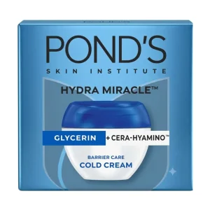 PONDS Hydra Miracle Glycerine +Cera Hyamino Barrier Care Cold Cream.