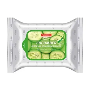 PUREDERM Cucumber Cleansing Tissues 30'S