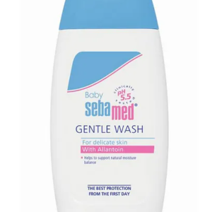 Sebamed Extra Soft Baby Wash 200mL - Gentle, No Tears, 0-3 Years, Moisturizing with Allantoin & Squalane, pH 5.5 Balanced, Paraben-Free