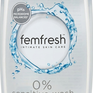 FemFresh - 0% Sensitive Wash Fragrance Free 250ml