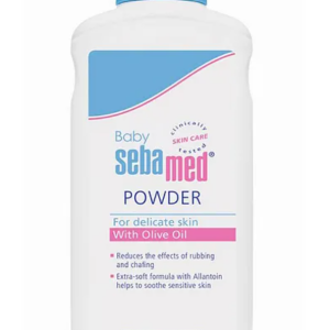 Sebamed Baby Powder 200g, Natural Honeysuckle, Prevents Diaper Rash, 0-24 Months, Clinically Tested, Soft Healthy Skin