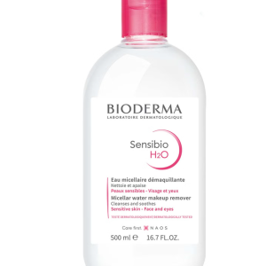Bioderma Sensibio H2O Cleansing Micellar Water for Sensitive Skin 500ml