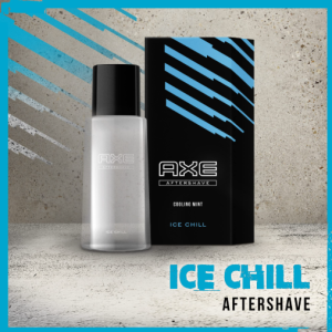 AXE  Aftershave Cooling Mint Ice Chill Soothing Lotion for Men, 100 ml