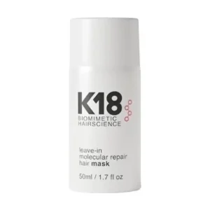 K18 -50ml Leave-In Molecular Repair Hair Mask Suitable for Damaged Hair – Deep Conditioning, Soft Texture, Hair Restoration