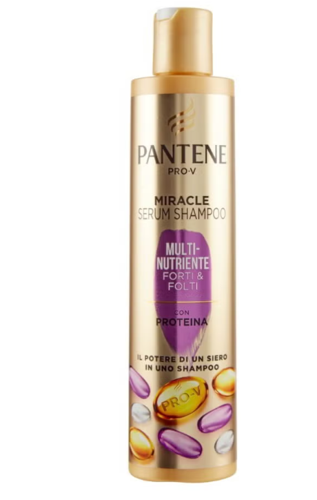 Pantene Miracle Serum Shampoo Multi-Nutriente 250ML