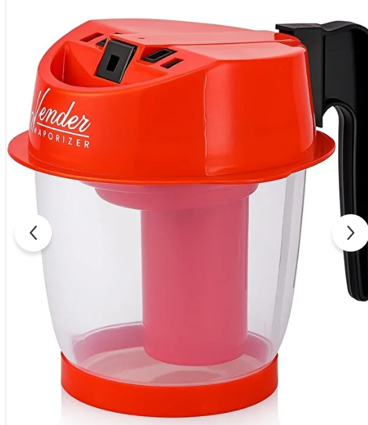 Wonder Steam Inhaler Professional Plastic Vaporizer, Red