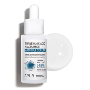 APLB Tranexamic Acid Niacinamide Ampoule Serum | TRANEX NIAC CEN™ 34.8% 1.35 FL.OZ/Korean Skincare, Blemish care, Dark spot, Helps with skin discoloration