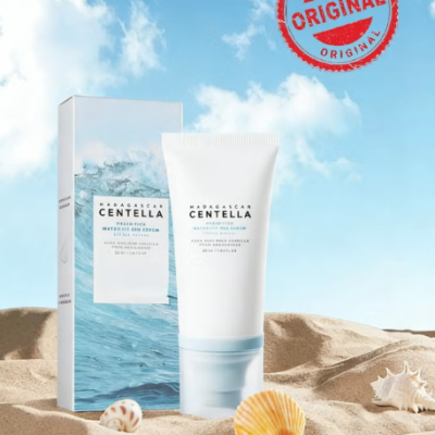 Hyalu Cica Water Fit Sun Serum SPF50+ | Madagascar Centella Extract | UV Protection