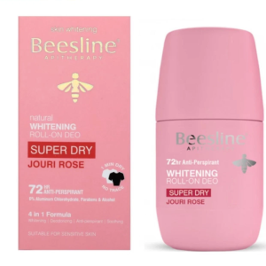 Beesline Roll On Super Dry Deodorant, Jouri Rose Flavor, 50 ml