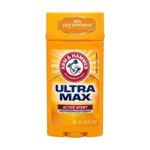 Arm & Hammer ARM & HAMMER Ultramax Solid Antiperspirant Deodorant, Active Sport, Gms