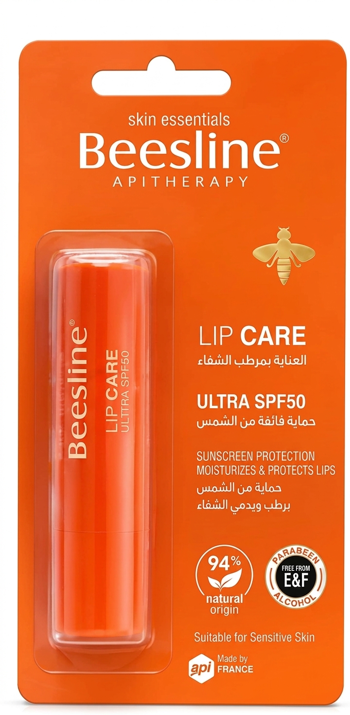 Beesline Lip Care, Ultra SPF 50 .-4grams