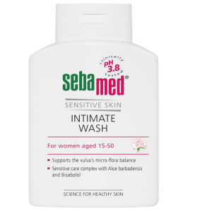 Sebamed Feminine Intimate Wash for Sensitive Skin Ph 3.8, 200ml