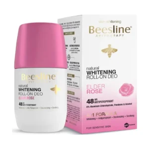 Beesline Elder Rose Whitening Roll-On Fragranced Deo pink 50 ml